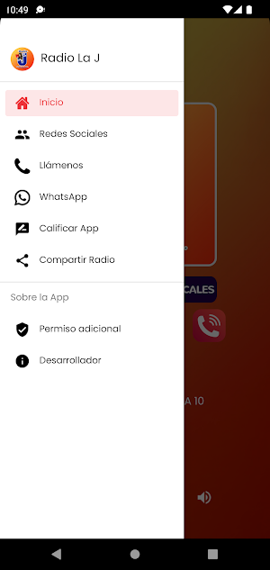 Radio La J Screenshot 2