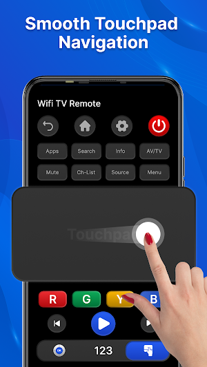 Universal Smart TV Remote App Screenshot 2
