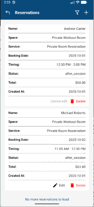 Cloud Studio Manager Screenshot 3