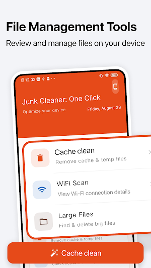 Junk Cleaner: One Click Screenshot 3