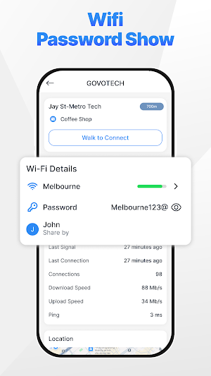 iWifi Map - Wifi Password Screenshot 1