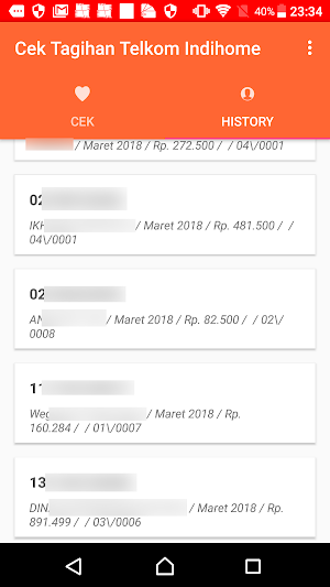 Cek Tagihan Telkom Indihome Screenshot 2