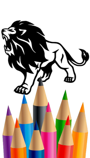 Lion king coloring pages Screenshot 2