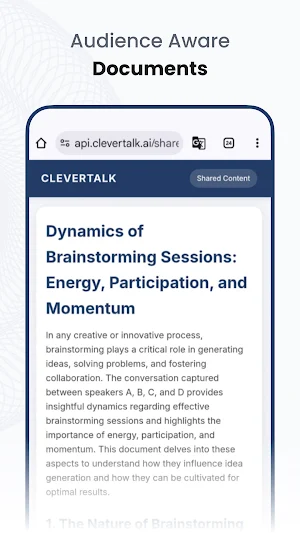 CleverTalk – AI Voice Recorder Screenshot 1