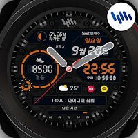 샘워치 한글 밀리터리 W