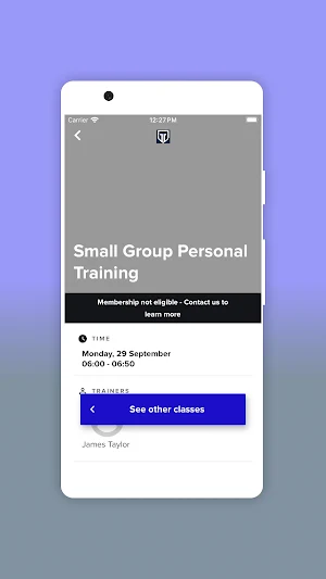 Taylor Built Coaching Screenshot 2