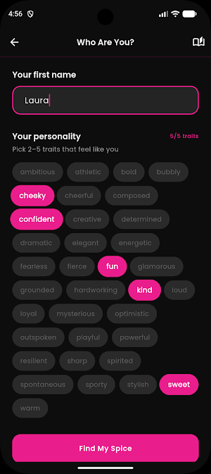 Spice Name Generator Screenshot 1
