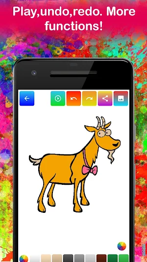 Farm Animals Coloring Screenshot 3