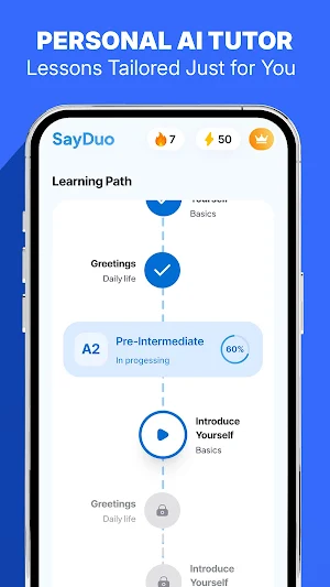 SayDuo: AI Language Learning Screenshot 3