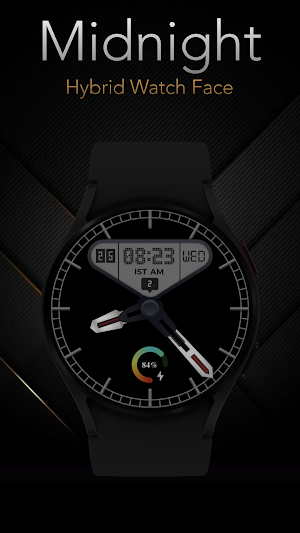 Midnight: Hybrid watch face Screenshot 3