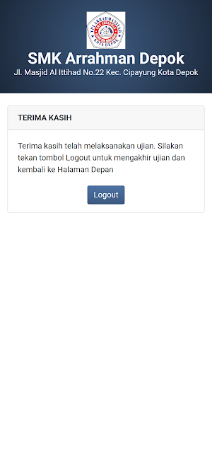 SMK ARRAHMAN DEPOK Screenshot 1