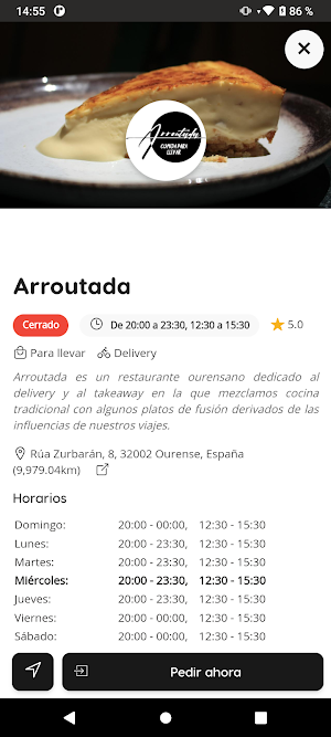 Arroutada - Comida para llevar Screenshot 2