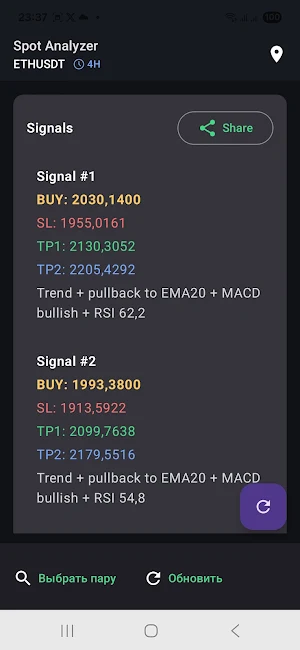 Spot Analyzer Screenshot 3