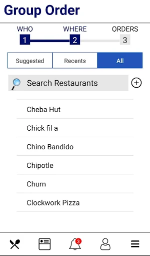GroupFood Screenshot 1