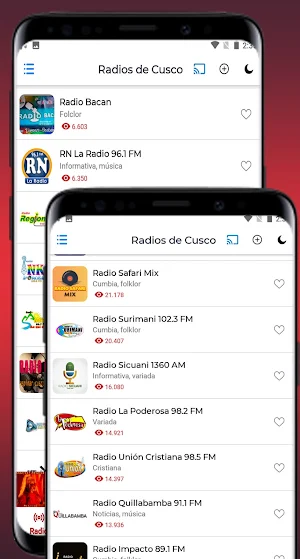 Radios de Cusco Peru Screenshot 1