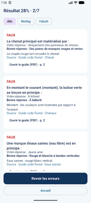 Permis bateau rivière 2026 Screenshot 2