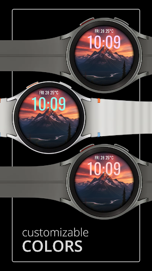DADAM115: Digital Watch Face Screenshot 2