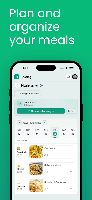 Foodeg Screenshot 3