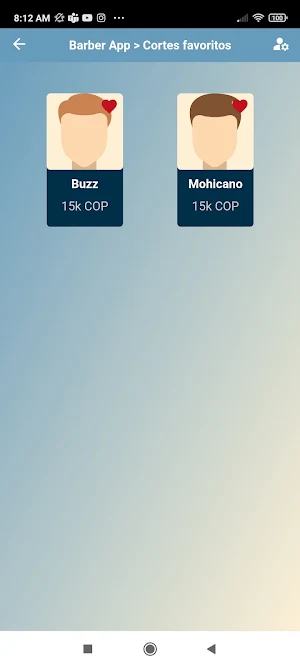 Barber App Screenshot 1