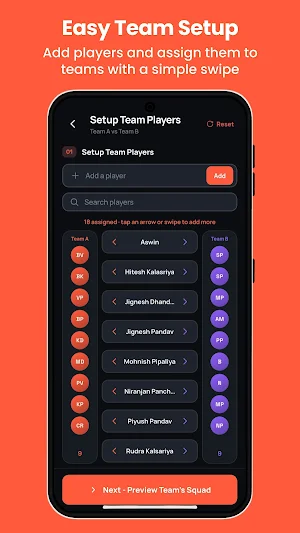 Scorezy - Easy Cricket Scoring Screenshot 3
