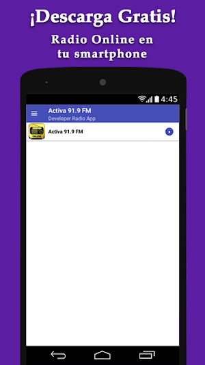Radio Activa 91.9 FM - Radio O Screenshot 0