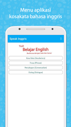 Kosakata Bahasa Inggris Lengka Screenshot 0