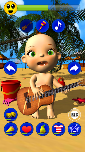 Baby Babsy At The Beach Gold Screenshot 1