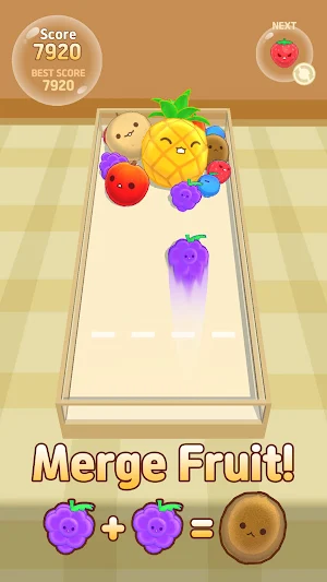 Fruity Shoot : Merge Game Screenshot 1