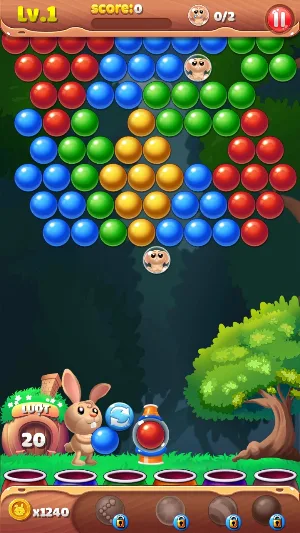 Bubble Bunny Rescue - Bubble Shooter Screenshot 0