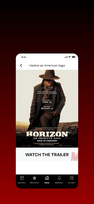 Miller Cinemas App Screenshot 2