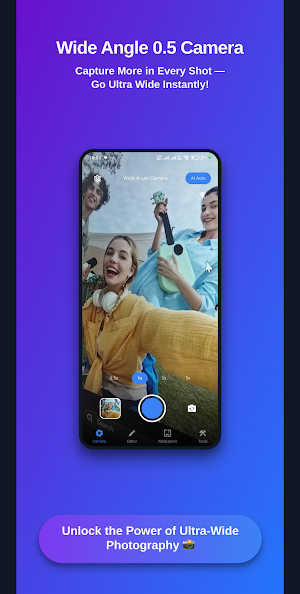 Wide Angle 0.5 Camera Screenshot 1