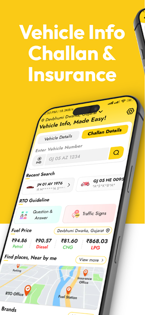 Vehicle Info - RTO, Challan Screenshot 0