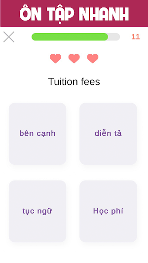 eGame Language - Học Từ Vựng Screenshot 1
