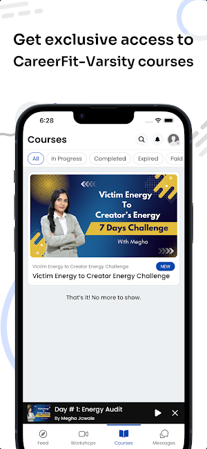 CareerFit-Varsity Screenshot 2