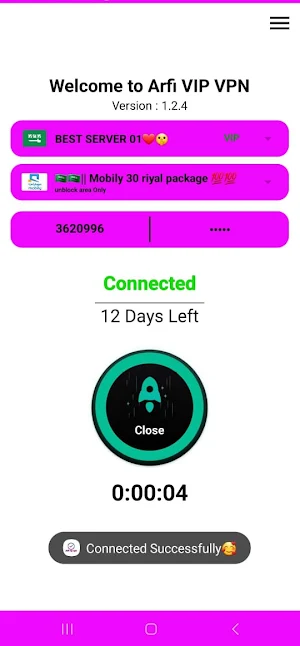 Arfi Vip Vpn Screenshot 3