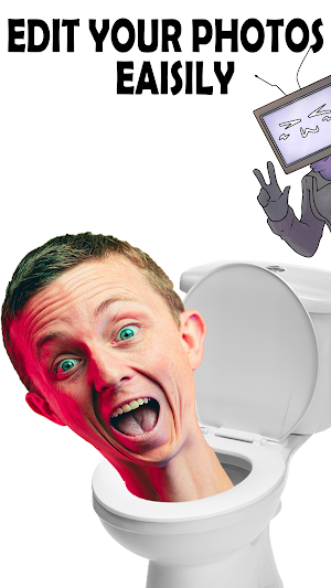 Toilet Fight Photo Editor Screenshot 0