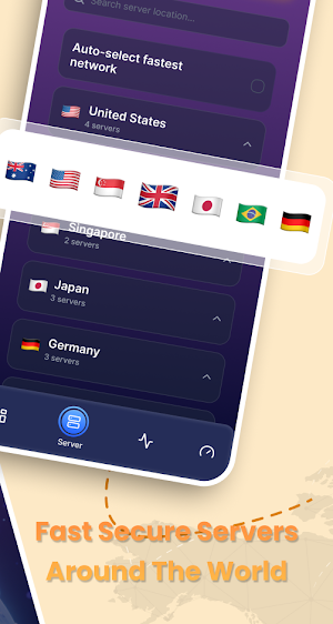 Moon VPN: Protect & Unblock Screenshot 1