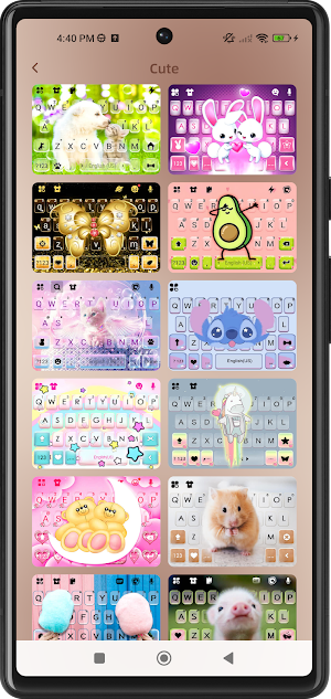 Color Glow Keyboard Screenshot 1