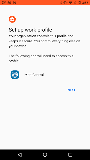 MobiControl | Android Enterprise Screenshot 1