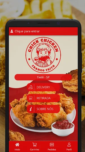 Chick Chicken Frango Frito Screenshot 0