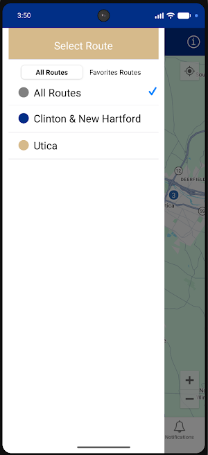 Hamilton College Jitney Screenshot 1