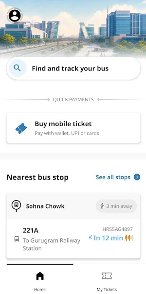 Gurugaman 2.0: City Bus App Screenshot 1