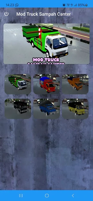 Mod Truck Sampah Canter Screenshot 0