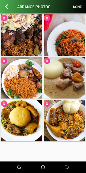 Food Recipe Video Maker & Song Screenshot 3