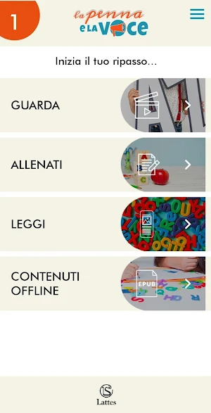 La penna e la voce Screenshot 1