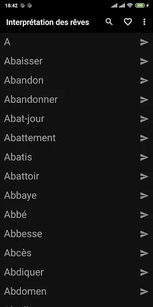 Interprétation des rêves Screenshot 3