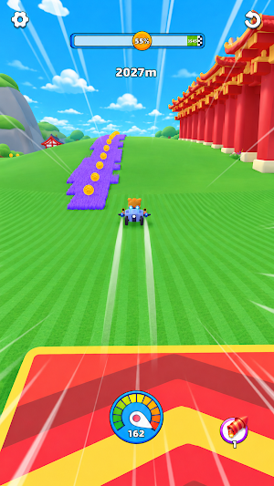 Sled Rider 3D - Gardener Screenshot 0