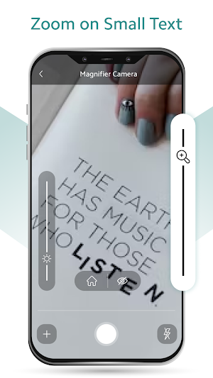 Magnifier Camera & Flashlight Screenshot 1