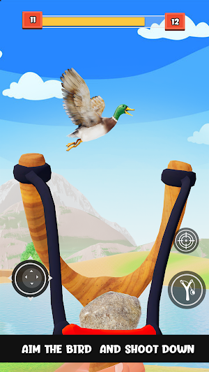 Bird Shooting: Slingshot Games Screenshot 2