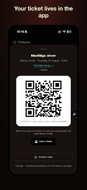 MadGigz: Gig & Concert Tickets Screenshot 2